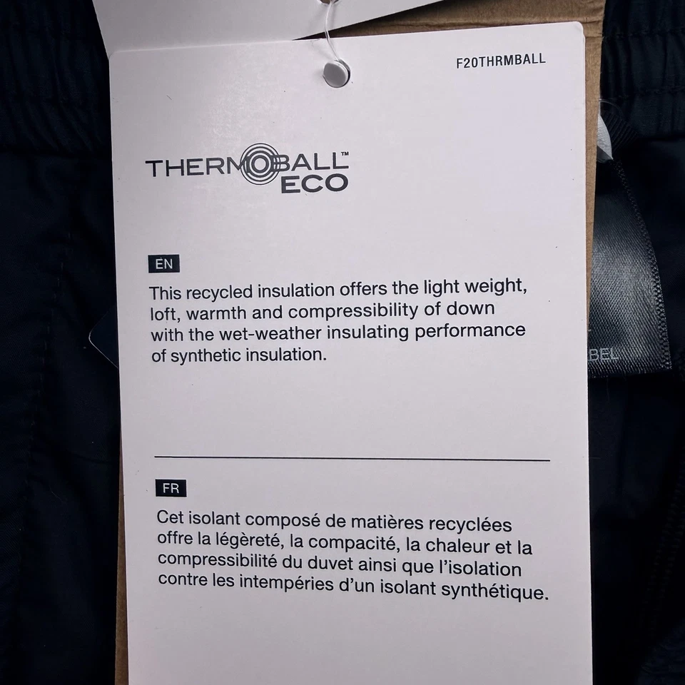 The North Face Lhotse Quilted Puffer Pants Mens Size XL Summit Black Snow Winter - Image 4 of 4