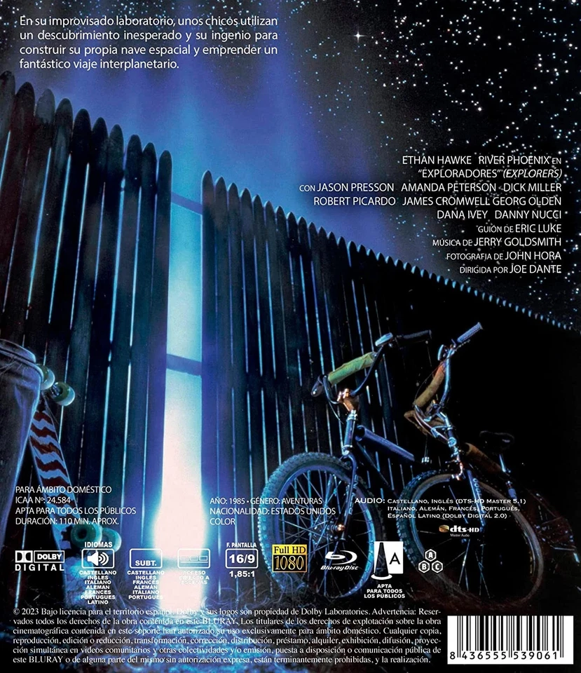 Exploradores [Blu-ray] (1985) Explorers - Imagen 2 de 3
