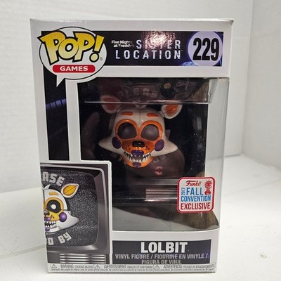 Funko Pop Lolbit 229 Five Nights at Freddys Sister Location 2017 Fall Convention