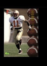 Devin Bush 1995 Classic Five Sport Football #67 Atlanta Falcons