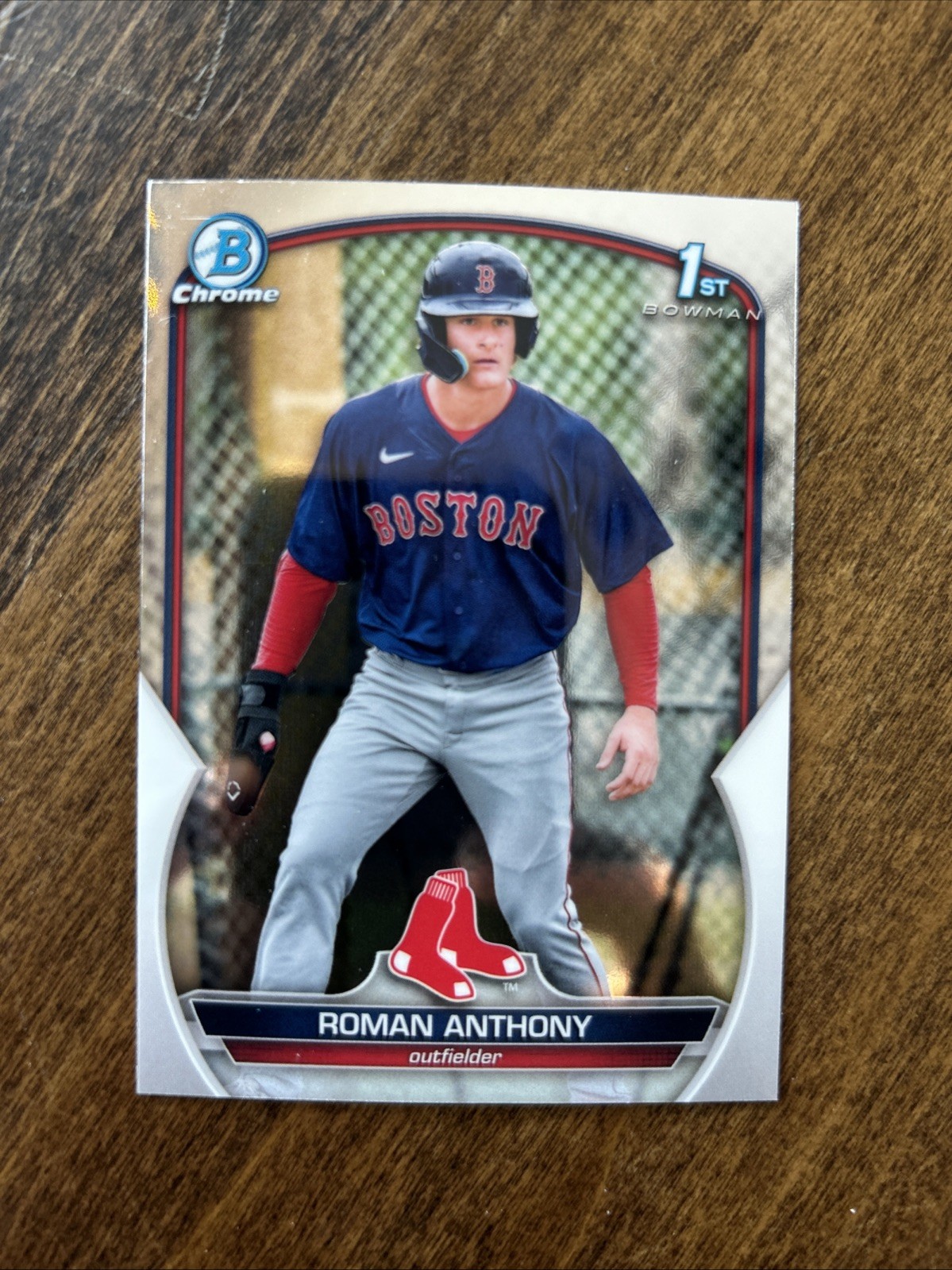 2023 Bowman #BCP-71 Roman Anthony Chrome Prospects Lunar Glow Refractors