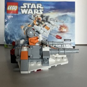 LEGO Star Wars Snowspeeder Microfighter 75074 Complete Set 97 pcs No Box