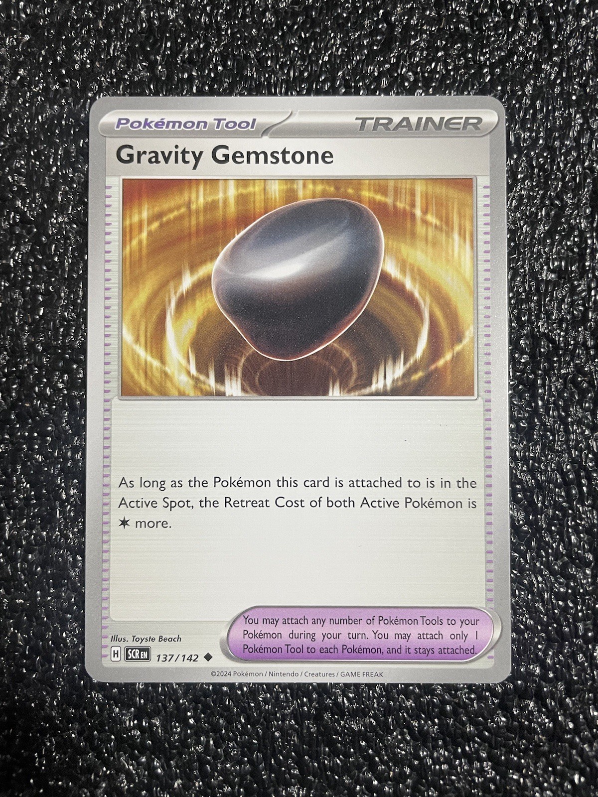 Gravity Gemstone - 137/142 - Pokemon TCG Stellar Crown - Near Mint (NM) 2024