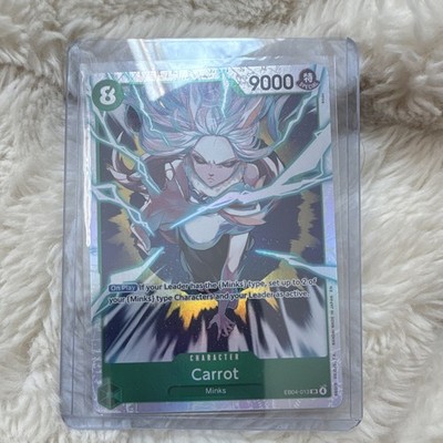 Bandai Carrot Special Foil Character EB04-013 Cost 8 9000 Power English