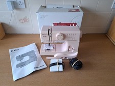 JOHN LEWIS; MODEL JL MINI Pink Sewing Machine Mains Lead & Foot Controller BOXED