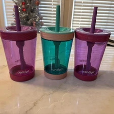 Contigo Spill Proof Kids Cups - 3 Piece Lot
