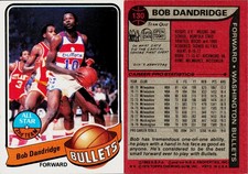 1979-80 Topps Basketball Card #130 Bob Dandridge