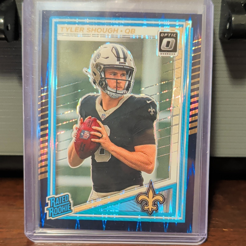 Panini Donruss Optic Tyler Shough Rated Rookie Purple Shock Prizm 223 5-Card Lot