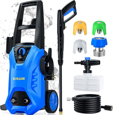 #ad #ad Electric Pressure Washer Power Washer with 1000Ml Foam Cannon Powerwasher f... $213.64
