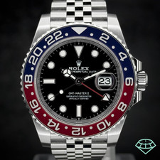 Rolex GMT-Master II “Pepsi” 40mm 126710BLRO Jubilee Complete Set Box & Papers