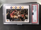 2008-09 Topps #24 Kobe Bryant Lebron James PSA 9 Lakers HOF Nice Card