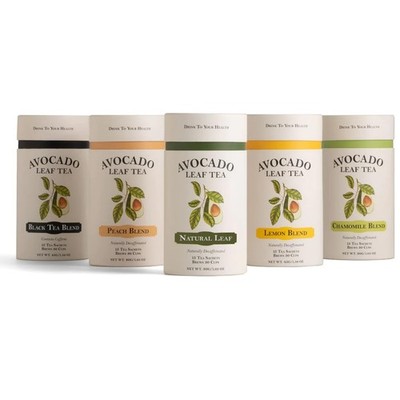 Avocado Tea Party With Five Blends | Variety tea Pack | Peach | Lemon... 