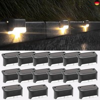 Solarlampen FüR AußEn Garten, 16 StüCk Solar Treppenbeleuchtung, Ga