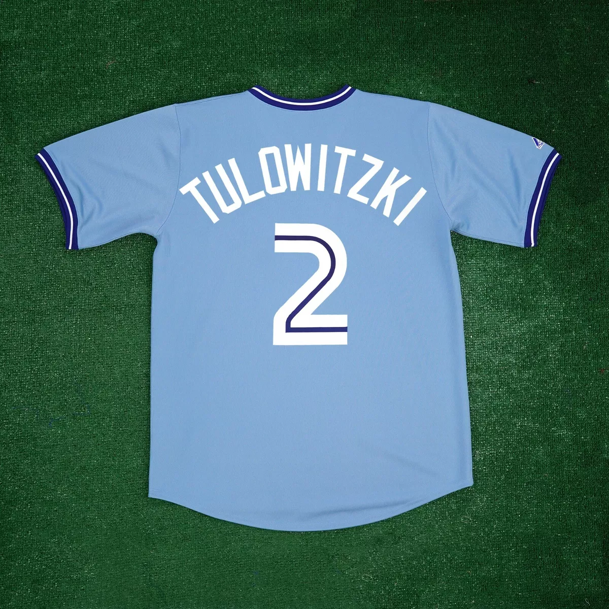 Troy Tulowitzki Toronto Blue Jays Blue Cooperstown Throwback Men