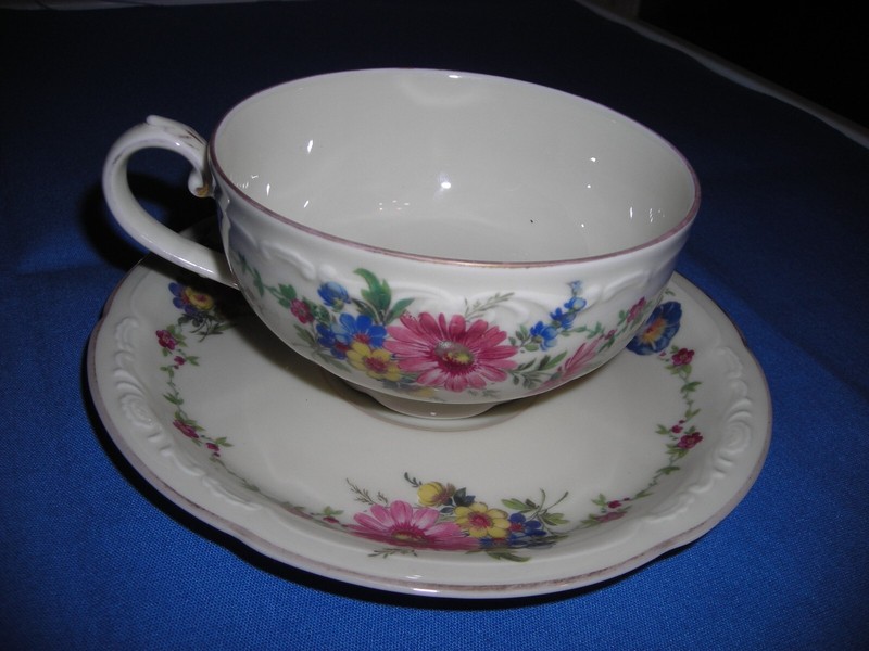 Royal Bayreuth Bavaria - Cup and Saucer 