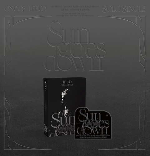 LEEDO ONEUS Solo Álbum Sol Goes Down POCA Ver Tarjeta QR + Llavero + Tarjeta P. + REGALO - Imagen 2 de 4