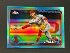 Adam Cimber 2024 Topps Chrome Update Aqua Refractor #USC145 06/199 Los Angeles