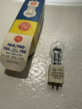 FBG FBD projector lamp projection light bulb stage studio 120v 500w, G.E. brand
