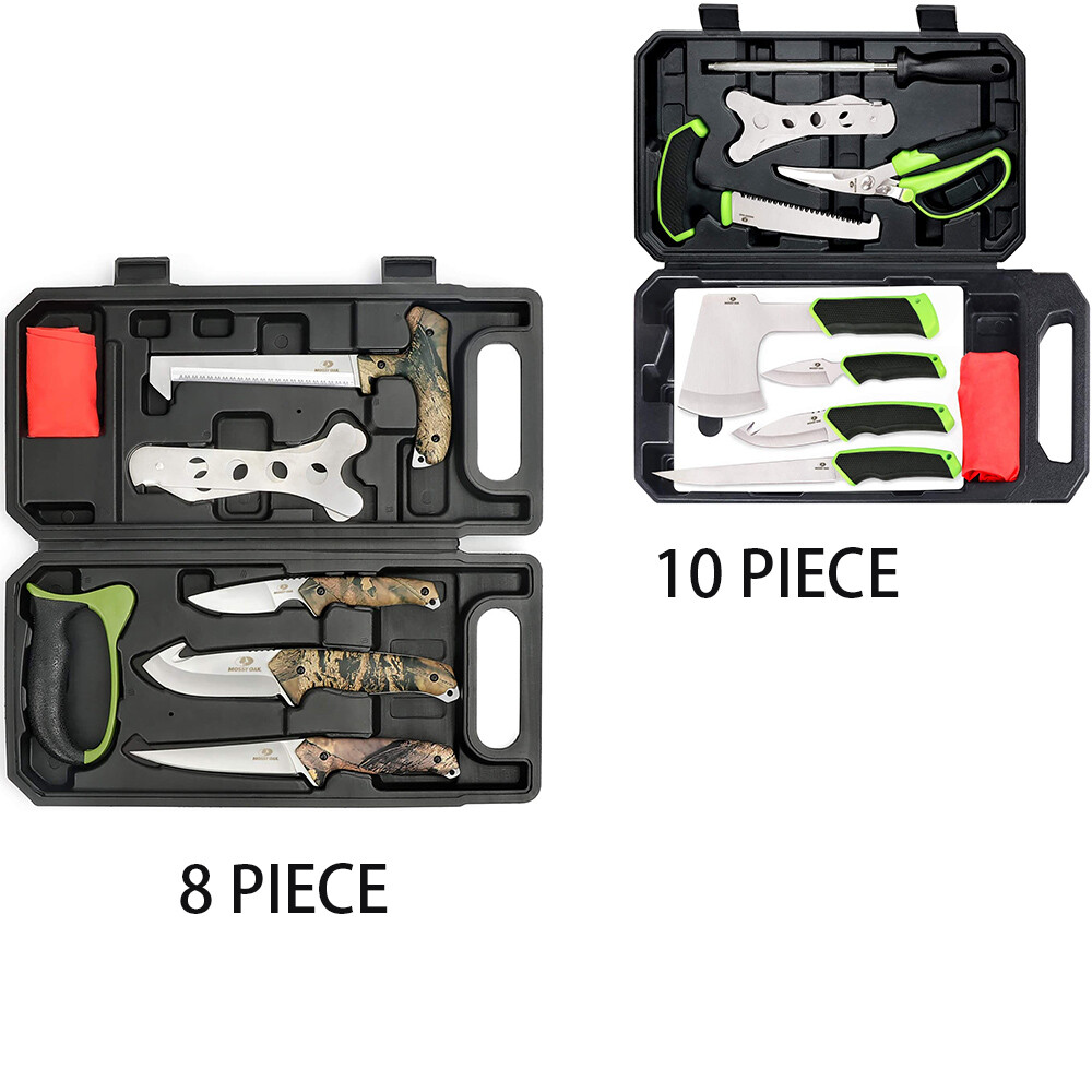 Mossy Oak Hunting Field Dressing Kit 10 Piece/8-piece with Storage
