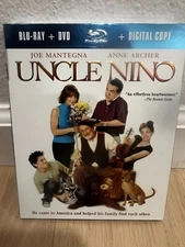 NEW - Uncle Nino - Mantegna - Archer - Blu-Ray/DVD - Slip Cover
