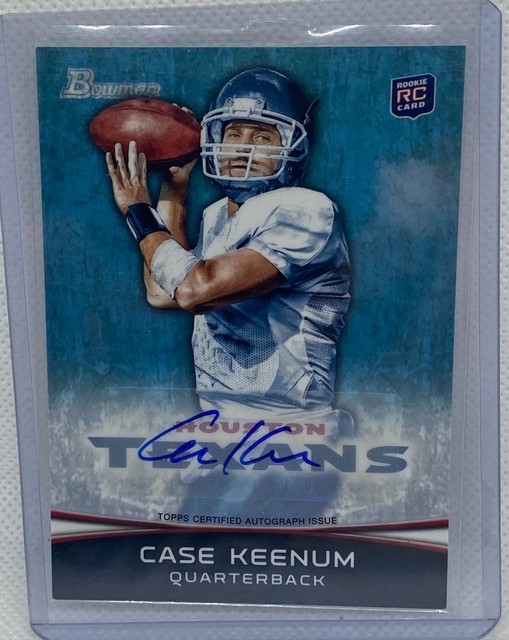 Case Keenum 2012 Topps Bowman Bowman Signatures
