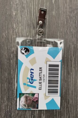 Jurassic Park - Clip-on InGen ID Photo Pass Badge Set Prop Collection Cosplay - Picture 14 of 53