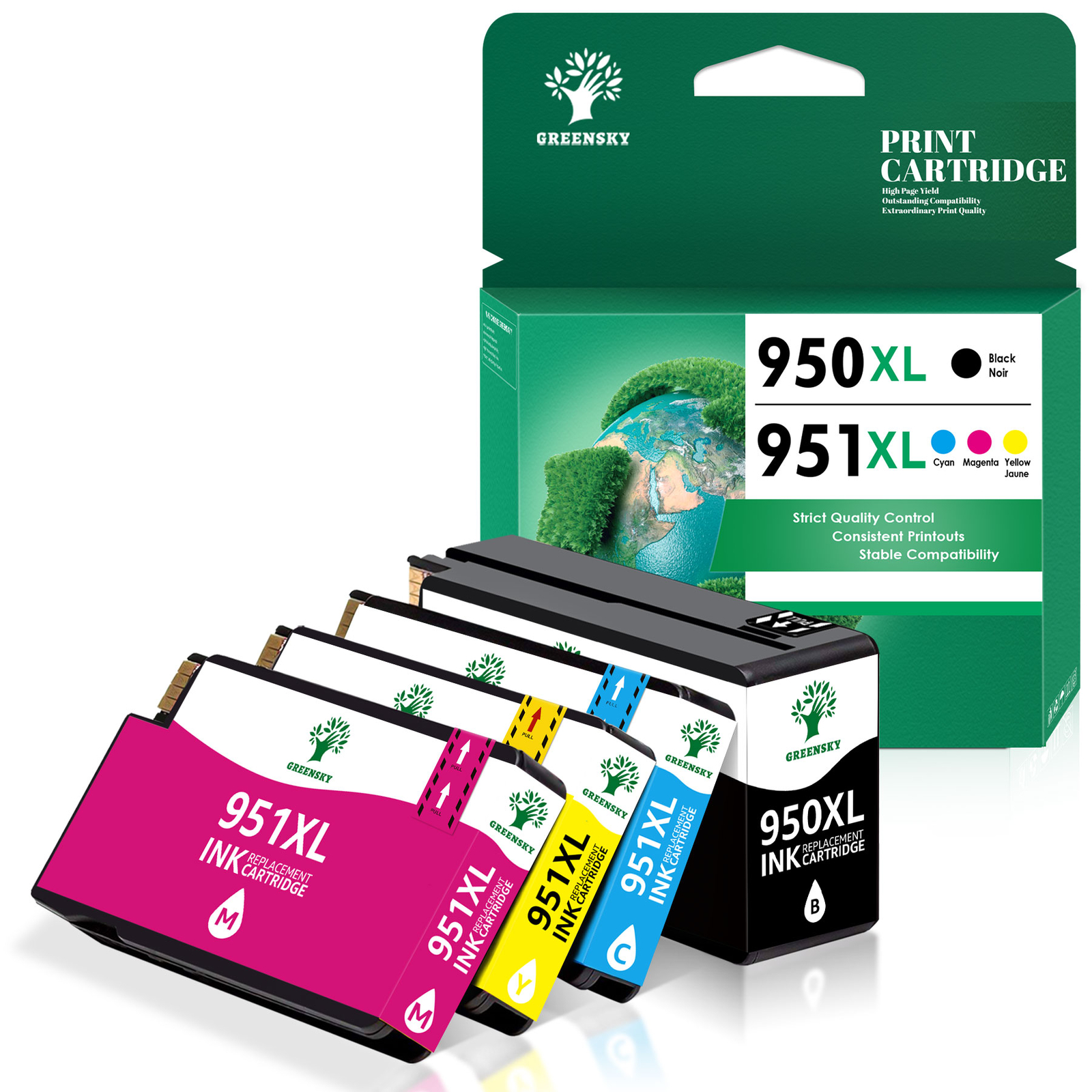 950XL 951XL Ink Cartridges for HP Officejet Pro 8610 8615 8620 8625