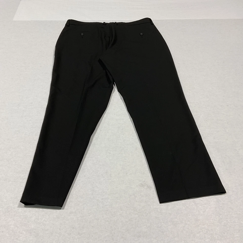 Haggar Men's Premium Flex Dress Pant, Slim-Straight, Black - Image 3 of 4