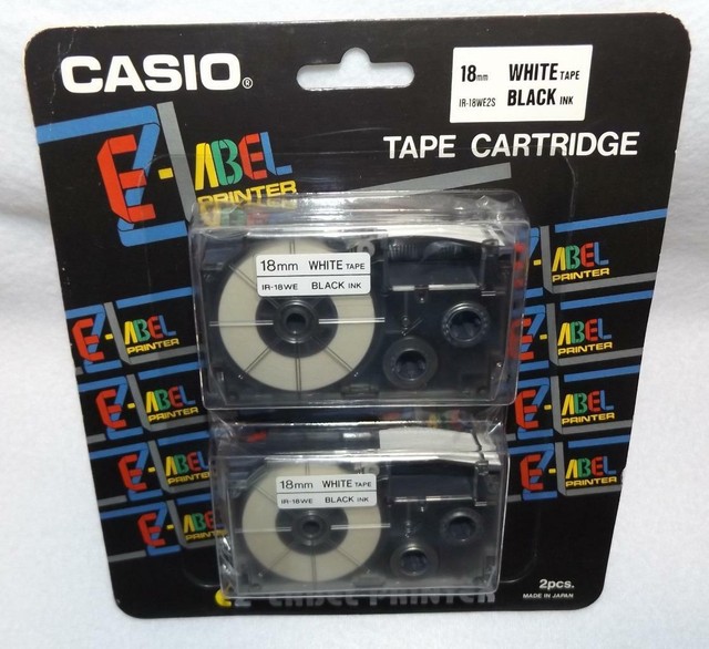 casio label tape 18mm
