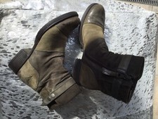 damen stifeletten 38 Arizona Rauleder  Grün Neuwertig NP 139