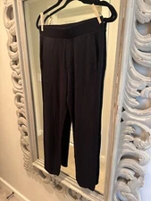 Bleusalt Black Joggers - Size 00