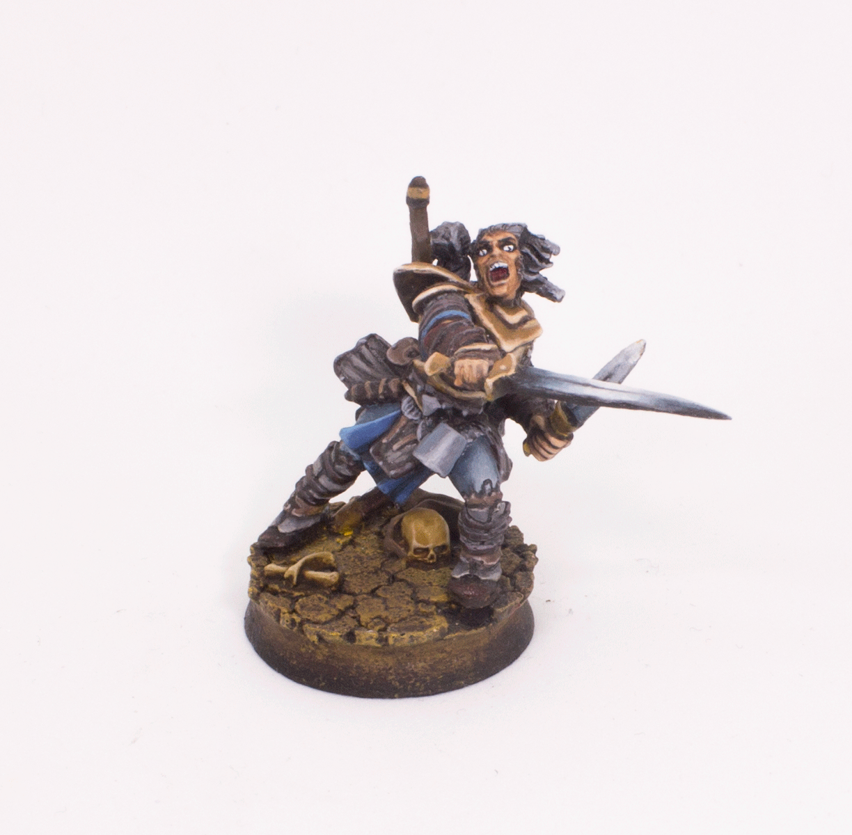 Painted Miniature Valeros Iconic Fighter Fantasy Pathfinder rpg DND Painted Miniature Valeros Iconic Fighter Fantasy Pathfinder rpg DND