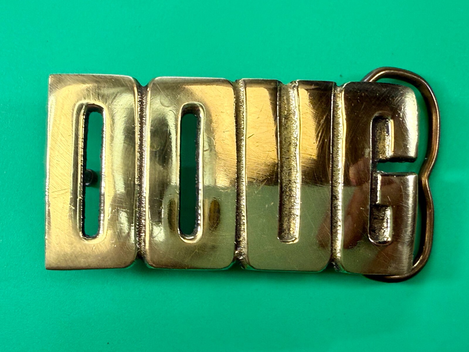 Custom Name Doug Block Letter Solid Brass Vintage… - image 12