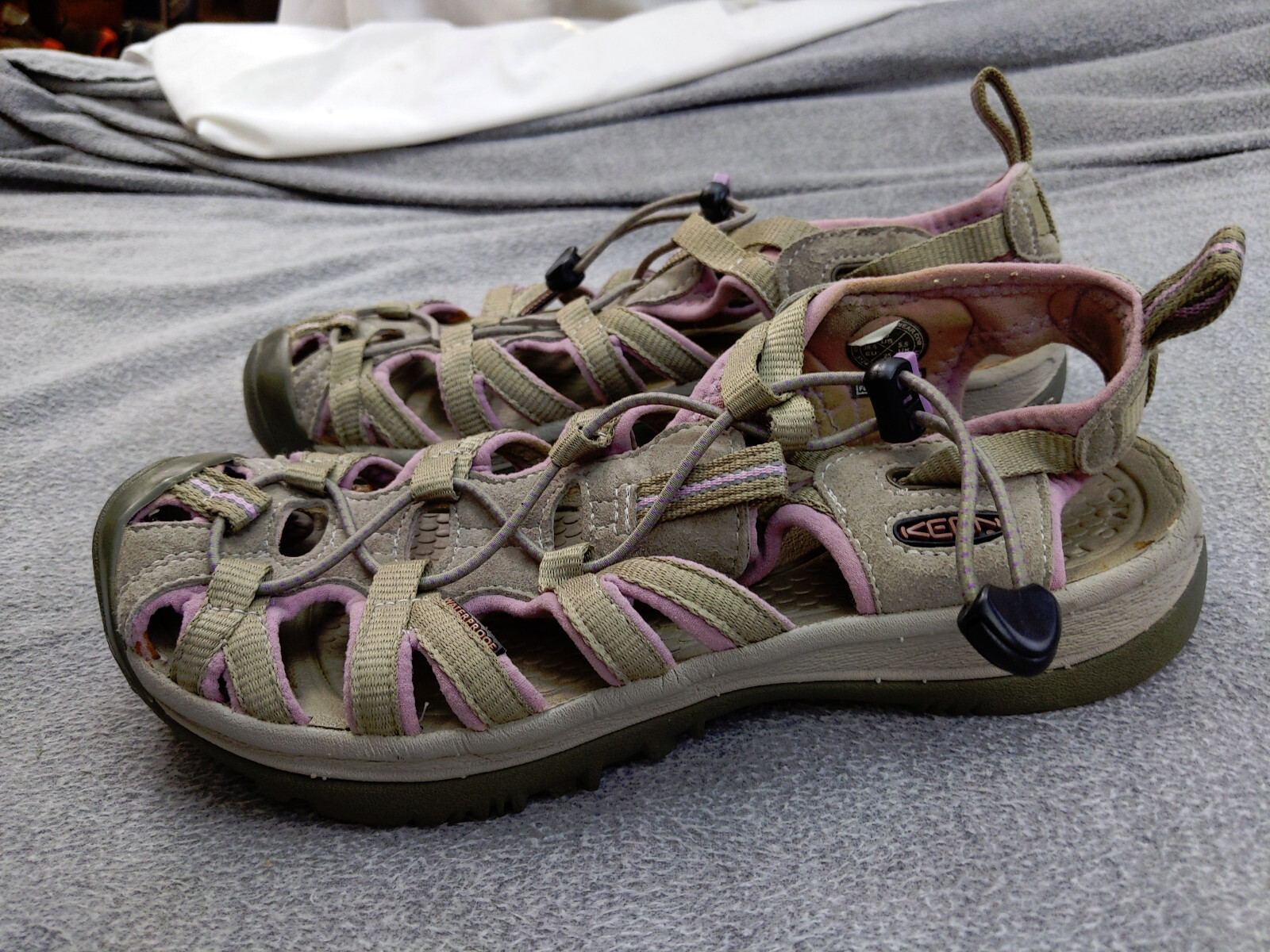 Sandali Keen Whisper donna 8 38 5 grigio rosa scarpe acqua impermeabili