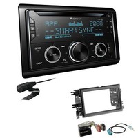 Pioneer Autoradio CD Bluetooth USB Einbauset FüR Ford Explorer 2005-2010 Schwarz