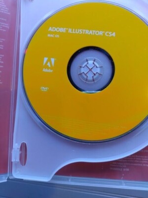 その他 Adobe Illustrator CS4 Mac DVD Adobe Creative Suite 4 Illustrator CS4 for MAC OS 1 DVD Disc