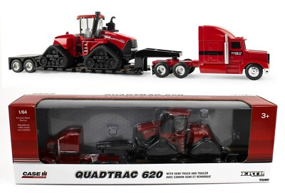 Ih 620 Case Ih Quadtrac Toy 2023 ERTL 1:64 *CASE IH* Semi Lowboy
