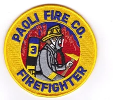 Paoli Fire Co. Patch