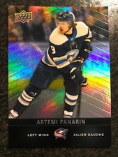 2019-20 UPPER DECK TIM HORTONS ARTEMI PANARIN Hockey Card #80 Blue Jackets