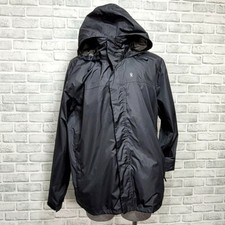 Little Donkey Andy Mens 2XL Softshell Black Full Zip Windbreaker Jacket