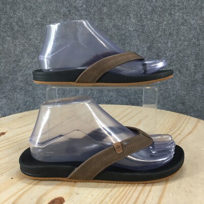 NEW Reef Sandals Youth 5 Boys Cushion Spring Casual Slip On Flip Flops Brown