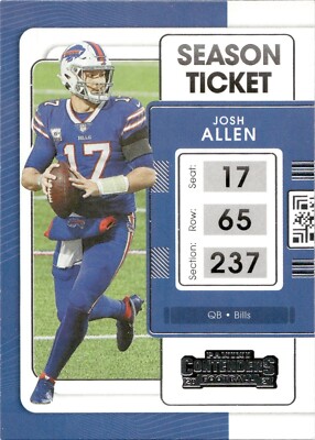 Josh Allen - 2021 Panini Contenders Football #10