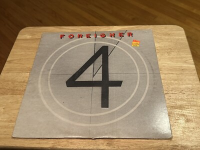 VINTAGE 1981 FOREIGNER 4 VINYL ATLANTIC RECORDS 12  LP SD 16999