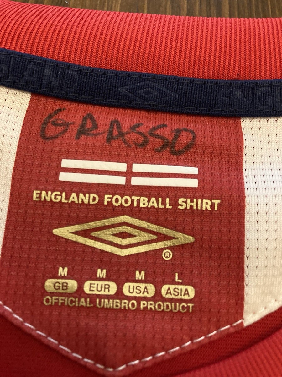 Maillot Extérieur Angleterre Beckham 2006-2008 – Umbro – Homme Taille M – État Neuf