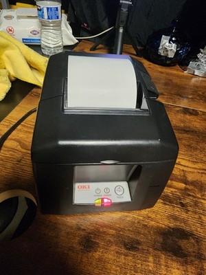 OKI OKIPOS POS Printer, POS Receipt Printer, Black