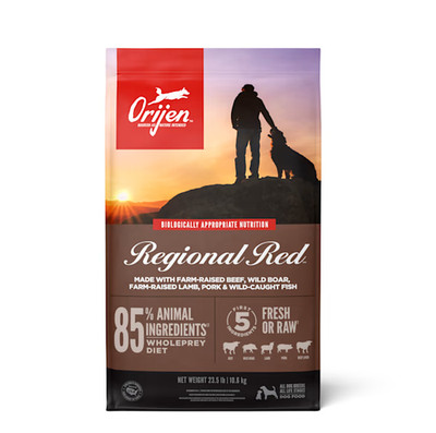 ORIJEN Grain Free & Poultry Free, Fresh & Raw Animal Ingredients Dog Food-23.5lb