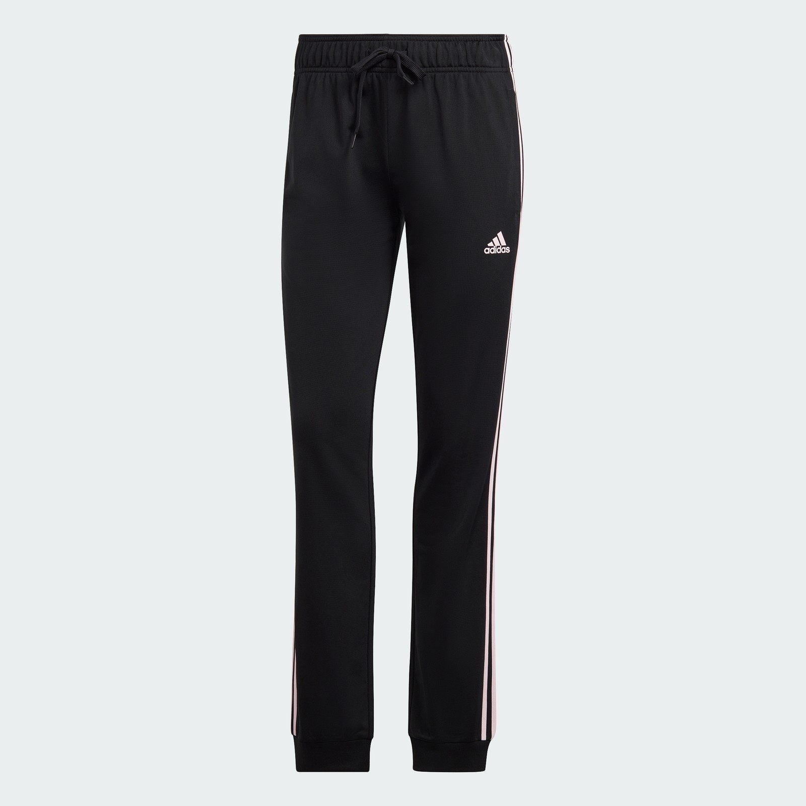 adidas women Essentials Warm-Up Slim Tapered 3-Stripes Track Pants