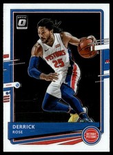 2020-21 Donruss Optic Derrick Rose Detroit Pistons #102