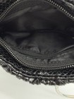Fun Black Shimmery Wristlet. Approximately 4x7 inches. Has inside zipped pocket. — photo 4