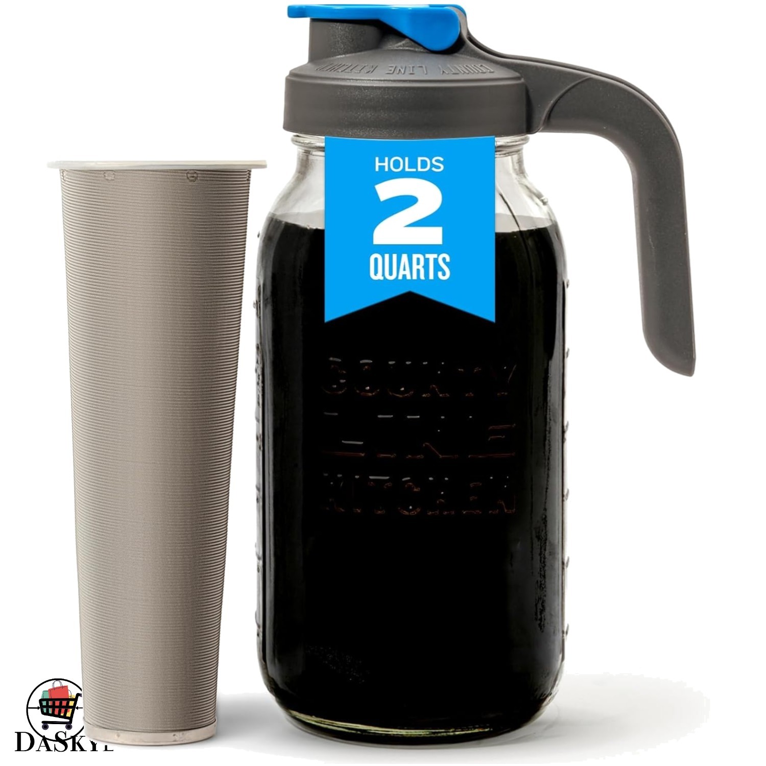 - 64 Oz Leak-proof Pitcher With Handle
